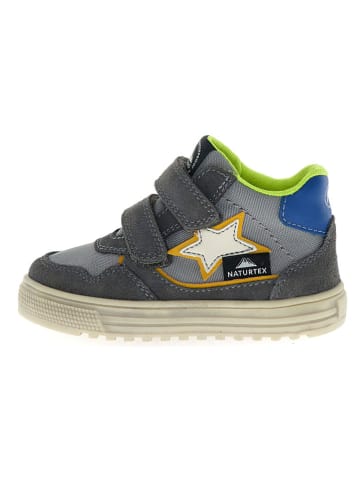 Naturino Leder-Sneaker "Hess 3" in Anthrazit