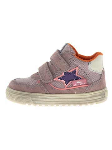 Naturino Leren sneakers "Hess 3" lichtroze