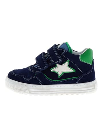 Naturino Leren sneakers "Hess" donkerblauw