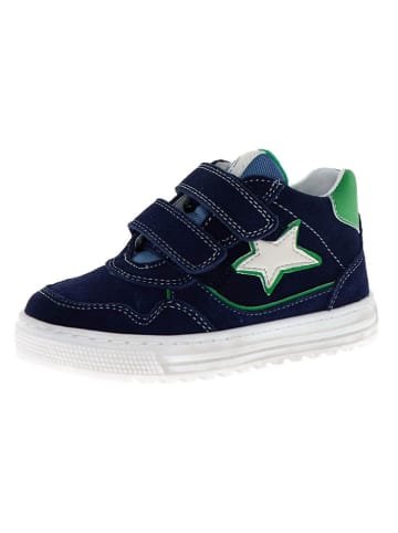 Naturino Leren sneakers "Hess" donkerblauw