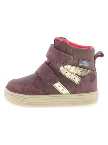 Naturino Leren sneakers "Piqui" lichtroze