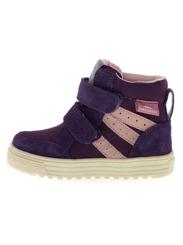 Naturino Leder-Sneaker "Piqui" in Lila