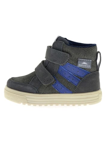 Naturino Leder-Sneaker "Piqui" in Anthrazit