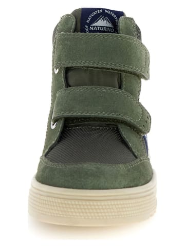 Naturino Leder-Sneaker "Piqui" in Khaki