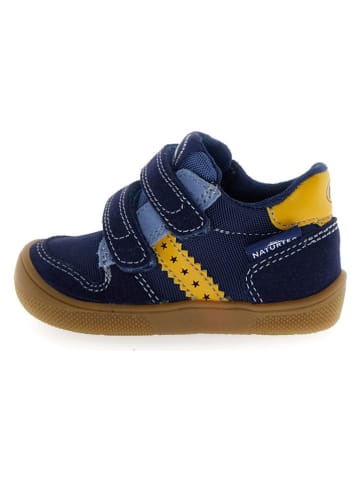 Naturino Barfuß-Leder-Sneakers "Ondy" in Dunkelblau