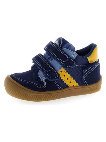 Naturino Barfuß-Leder-Sneakers "Ondy" in Dunkelblau