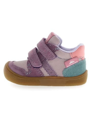 Naturino Barfuß-Leder-Sneakers "Ondy" in Lila