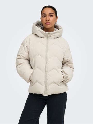 JDY Winterjacke in Creme