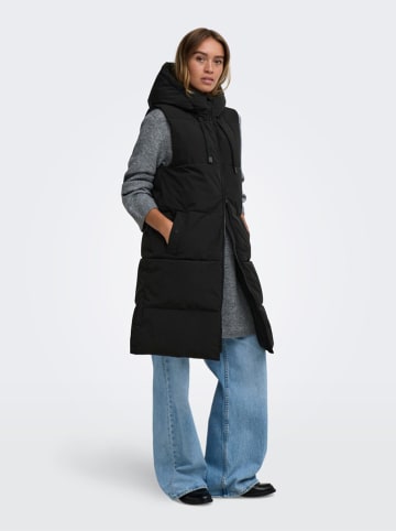 JDY Steppweste in Schwarz