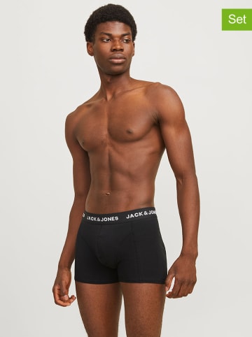 Jack & Jones Bokserki (3 pary) w kolorze czarnym
