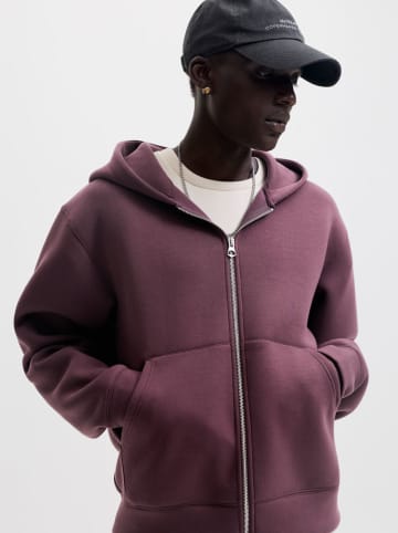 Jack & Jones Sweatjacke in Lila