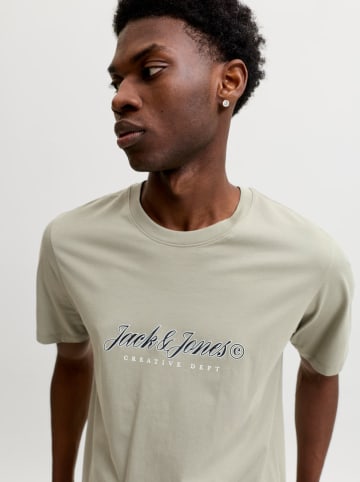 Jack & Jones Koszulka w kolorze zielonym
