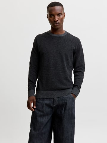 Jack & Jones Sweter w kolorze antracytowym