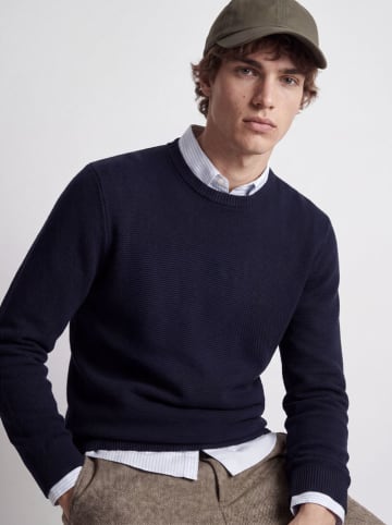 Jack & Jones Sweter w kolorze granatowym