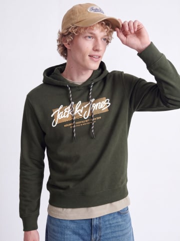 Jack & Jones Hoodie kaki