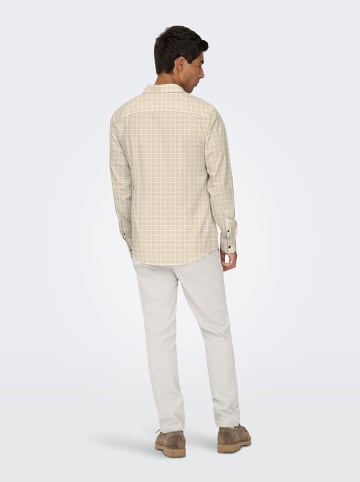 ONLY & SONS Hemd - Regular fit - in Beige
