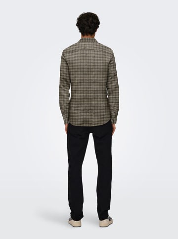 ONLY & SONS Hemd - Regular fit - in Taupe