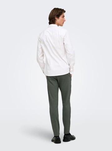 ONLY & SONS Spodnie chino w kolorze oliwkowym