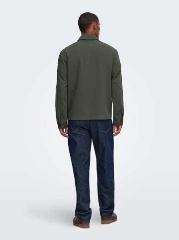 ONLY & SONS Kurtka koszulowa w kolorze khaki