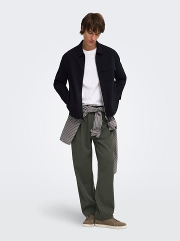 ONLY & SONS Hemdjacke in Schwarz
