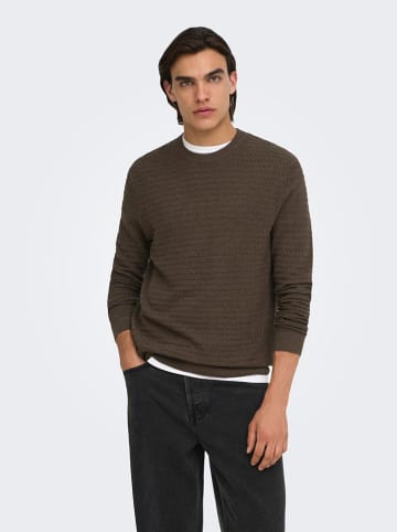 ONLY & SONS Trui kaki