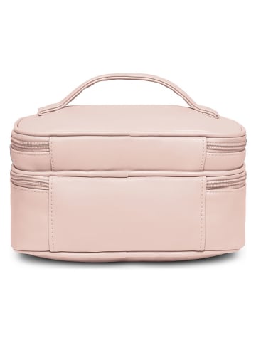 Puccini Kosmetiktasche "Fashion" in Beige - (B)23 x (H)18 x (T)12 cm