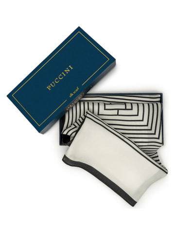 Puccini Seidentuch in Creme - (L)65 x (B)65 cm