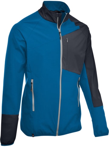 Maul Sport Softshelljacke "Hornspitze" in Blau/ Schwarz