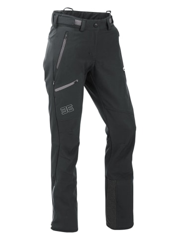 Maul Sport Softshell-Trekkinghose "Berghütte" in Schwarz