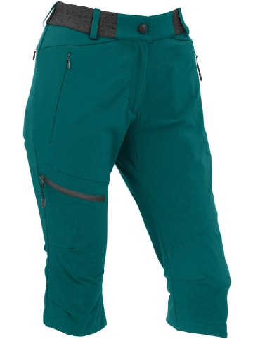 Maul Sport Trekkingcaprihose "Entlen" in Petrol