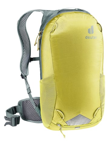 Deuter Plecak turystyczny "Race 12" w kolorze zielonym - 24 x 44 x 15 cm