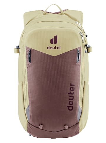 Deuter Plecak turystyczny "Compact 12+3" w kolorze beżowym - 24 x 44 x 17 cm