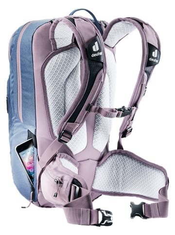Deuter Plecak turystyczny "Attack 14" w kolorze granatowym - 26 x 48 x 18 cm