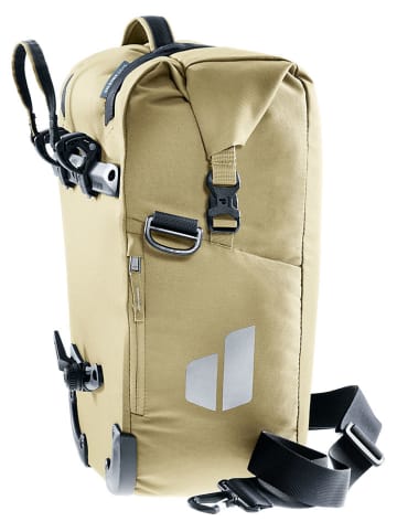 Deuter Torba rowerowa "Valbona 20+5" w kolorze beżowym - 34 x 40 x 19 cm