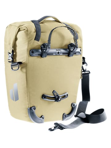 Deuter Torba rowerowa "Valbona 20+5" w kolorze beżowym - 34 x 40 x 19 cm