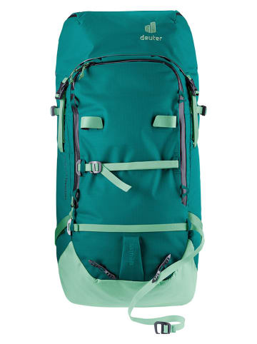 Deuter Plecak turystyczny "Freescape Pro 38+" w kolorze zielonym - 32 x 68 x 22 cm