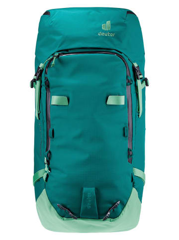 Deuter Plecak turystyczny "Freescape Pro 38+" w kolorze zielonym - 32 x 68 x 22 cm