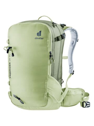 Deuter Skirucksack "Freerider 28" in Grün - (B)34 x (H)52 x (T)18 cm
