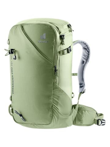 Deuter Plecak narciarski "Freerider Pro 32+" w kolorze zielonym - 35 x 56 x 18 cm