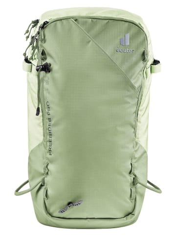 Deuter Plecak narciarski "Freerider Pro 32+" w kolorze zielonym - 35 x 56 x 18 cm