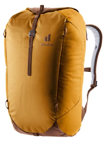 Deuter Plecak "Gravity Motion" w kolorze żółtym do wspinaczki - 35 x 58 x 24 cm