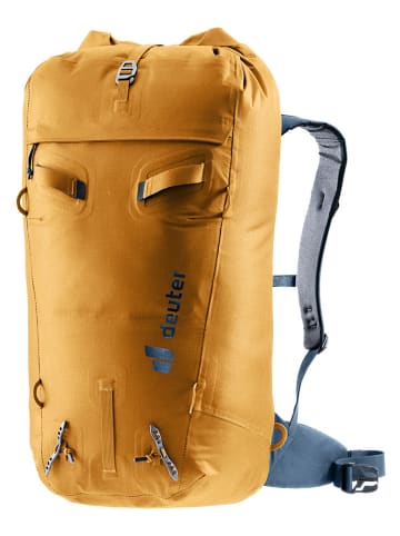 Deuter Plecak "Durascent 30" w kolorze żółtym do wspinaczki - 27 x 57 x 26 cm