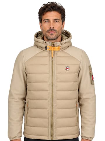 Canadian Peak Doorgestikte jas "Abatoreak" beige