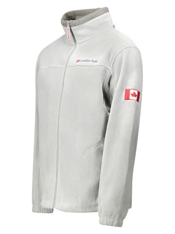 Canadian Peak Fleecejacke "Ultona Light" in Grau in Grau