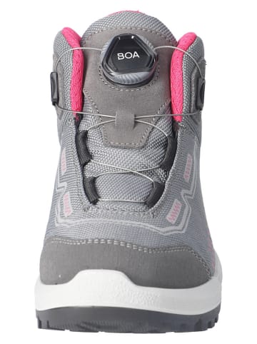 Ricosta Boots "Terra" in Grau/ Pink