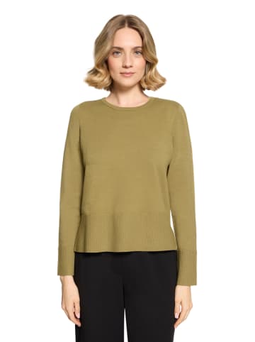 Betty Barclay Sweter w kolorze oliwkowym