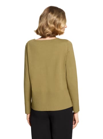 Betty Barclay Sweter w kolorze oliwkowym