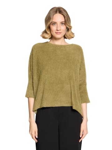 Betty Barclay Sweter w kolorze oliwkowym