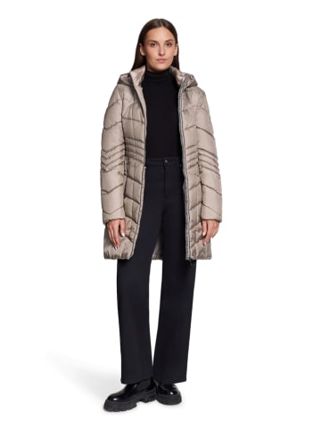 Betty Barclay Doorgestikte mantel beige