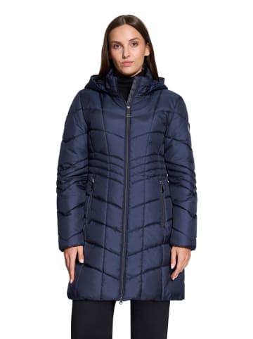 Betty Barclay Doorgestikte mantel donkerblauw